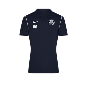 Nike Park 20 Poloshirt Damen Blau Weiss F410
