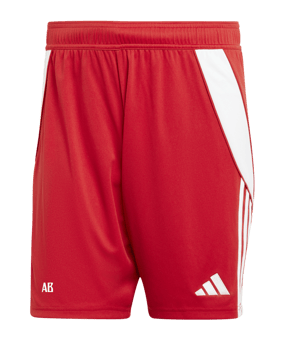 adidas Tiro 24 Short Rot Weiss
