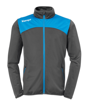 Kempa Emotion 2.0 Poly Full Zip Jacke Grau F16 - grau