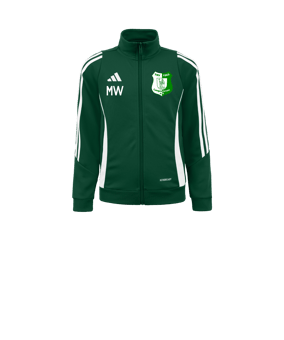 adidas Tiro 24 Trainingsjacke Kids Grün Weiss