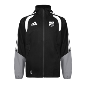 adidas Tiro 26 Competition Regenjacke Schwarz