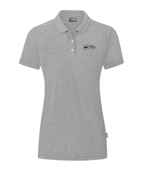 JAKO Organic Polo Shirt Damen Grau F520