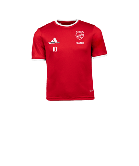 adidas Entrada 26 Trikot Kids Rot