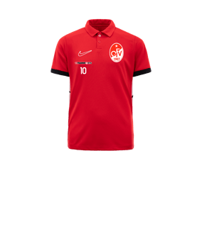 Nike Academy 25 Polo Kids Rot F657
