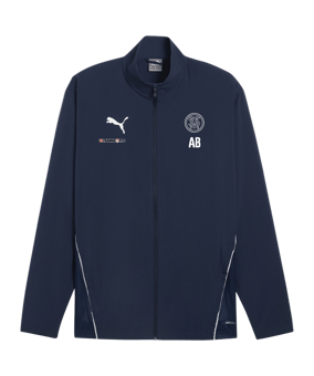 PUMA teamGOAL Sideline Jacke Blau F06