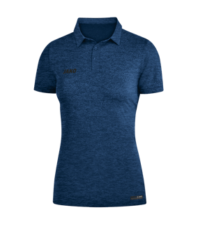 JAKO Premium Basics Poloshirt Damen Blau F49 - blau