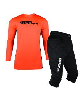 KEEPERSport Torwarttrikot Set Langarm Rot F910 - rot