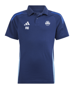 adidas Tiro 24 Competition Poloshirt Kids Blau