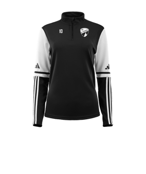 adidas Squadra 25 HalfZip Sweatshirt Damen Schwarz