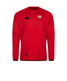 adidas Tiro Travel Sweatshirt Rot
