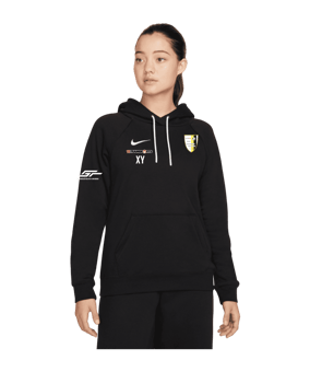 Nike Park 20 Fleece Hoody Damen Schwarz Weiss F010