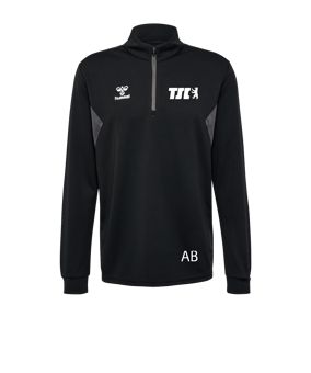 Hummel Authentic HalfZip Sweatshirt Schwarz F2001