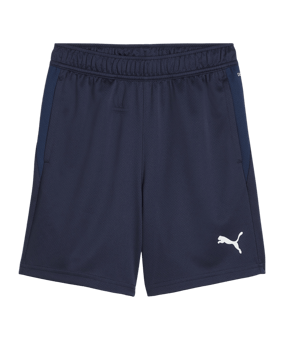 PUMA teamGOAL Training Shorts Kids Blau F06 - dunkelblau