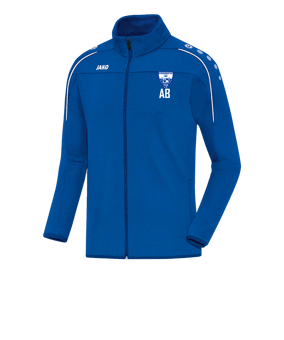 JAKO Classico Trainingsjacke Blau Weiss F04