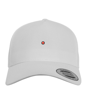 Merch 5 Panel Curved Cap Blau