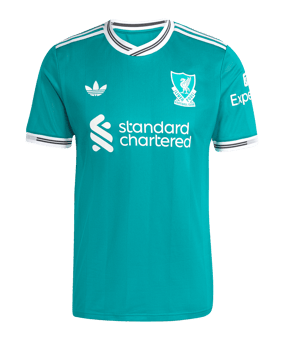 adidas FC Liverpool Authentic Trikot 3rd 2025/2026 Grün - gruen