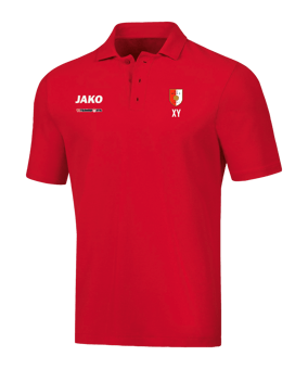 JAKO Base Poloshirt Rot F01