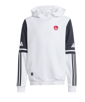 adidas Squadra 25 Hoody Kids Weiss