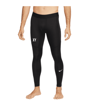 Nike Pro Training Tight Schwarz Weiss F010