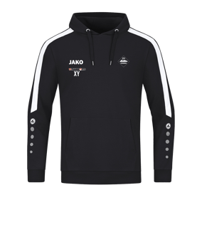 JAKO Power Hoody Schwarz Weiss F800