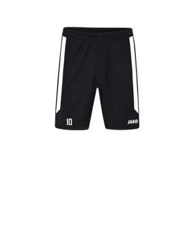 JAKO Power Short Schwarz Weiss F802