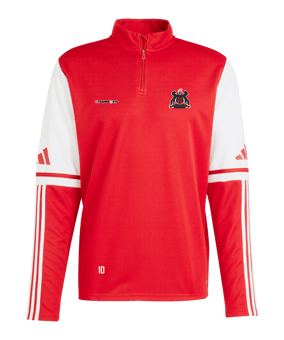 adidas Squadra 25 HalfZip Sweatshirt Rot
