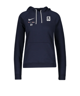 Nike Park 20 Fleece Hoody Damen Blau Weiss F451