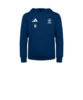adidas Entrada 26 Hoody Kids Blau