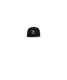 Merch 5 Panel Classic Snapback Cap Black Black
