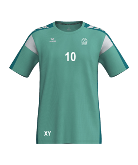 Erima Celebrate 125 Function T-Shirt Kids Grün Fminttahitianblue