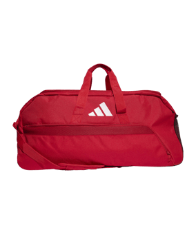Sac de sport adidas Tiro League Duffel Bag Taille L, Rouge et Noir