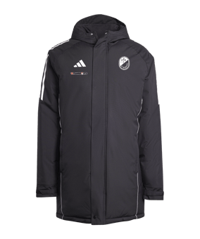 adidas Tiro 24 Winterjacke Schwarz Weiss