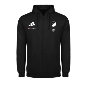 adidas Entrada 26 Kapuzenjacke Schwarz