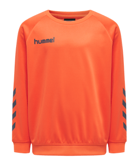 Hummel hmlPROMO Poly Sweatshirt Kids Grün F3414 - gruen