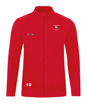JAKO Fleece Jacke Kids Rot F103