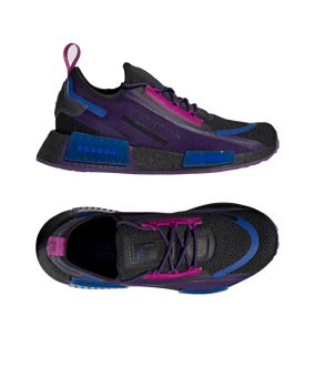 adidas Originals NMD_R1 Spectoo Damen Schwarz - schwarz