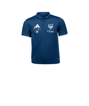 adidas Entrada 26 Polo Kids Dunkelblau
