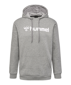 Hummel Mover Cotton Hoody Grau F2006 - grau