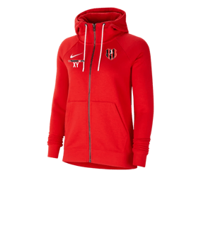 Nike Park 20 Fleece Kapuzenjacke Damen Rot F657