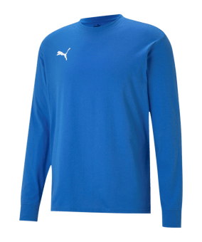 PUMA Basketball Shooting Shirt langarm Blau F06 - blau