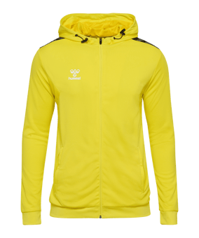Hummel Authentic Pl Kapuzenjacke Gelb F5269 - gelb