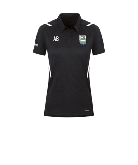 JAKO Challenge Polo Damen Schwarz F501