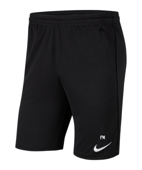 Nike Park 20 Knit Short Schwarz Weiss F010