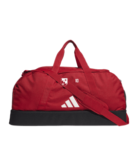 adidas Tiro League Duffel Bag Gr. L Rot Weiss