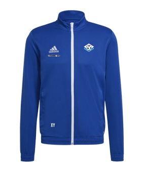 adidas Entrada 22 TK Trainingsjacke Blau Weiss