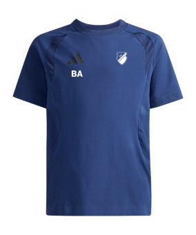 adidas Tiro Travel T-Shirt Kids Dunkelblau