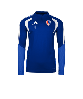 adidas Tiro 26 Training Zip Top Blau