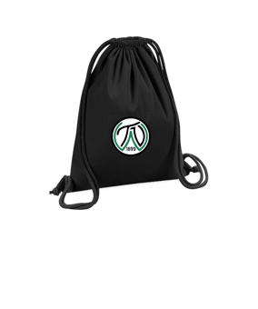 Merch Organic Premium Cotton Gymsack Black | #logo4c