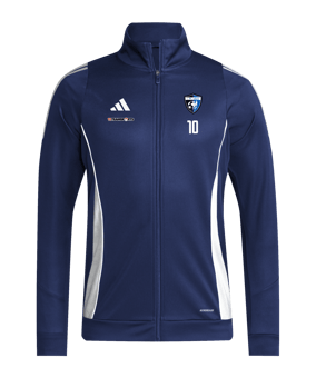 adidas Tiro 24 Trainingsjacke Dunkelblau Weiss