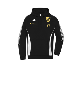 adidas Tiro 24 Hoody Kids Schwarz Weiss